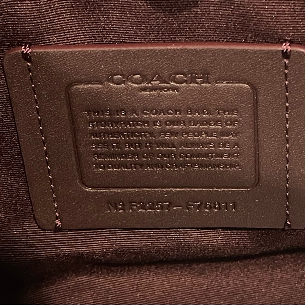 Coach Black and Brown Duffel Bag - Picture 5 of 7
